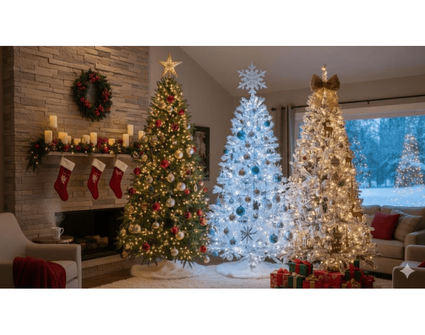 Albero innevato, verde o bianco? Quale modello fa per te