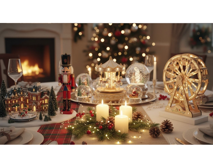 Decorare la tavola di Natale: 5 idee e stili per un'atmosfera magica