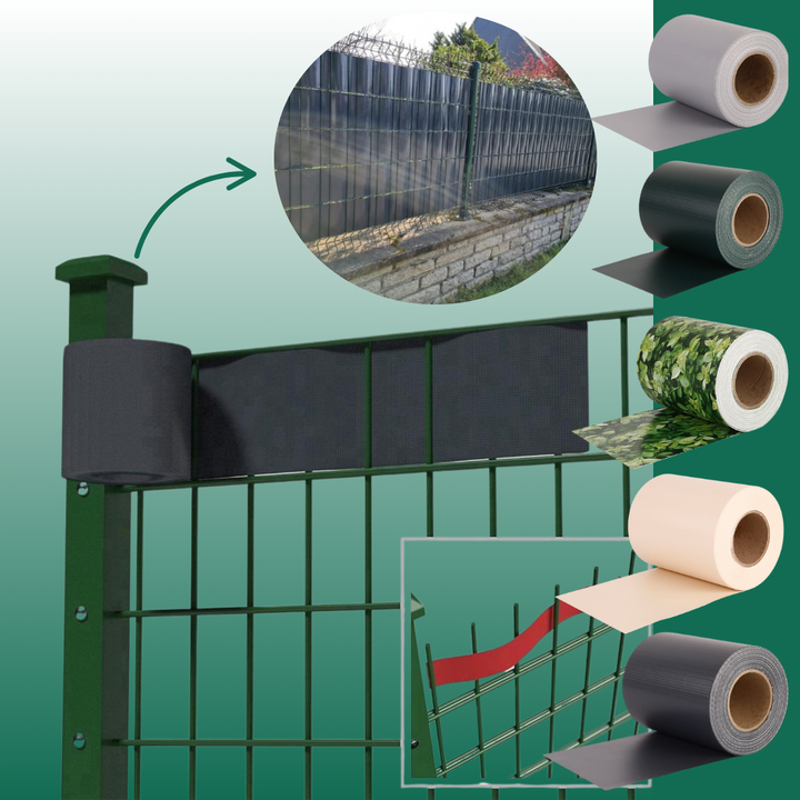 Frangivista PVC con 20 Clip (19cm x 35 mt)