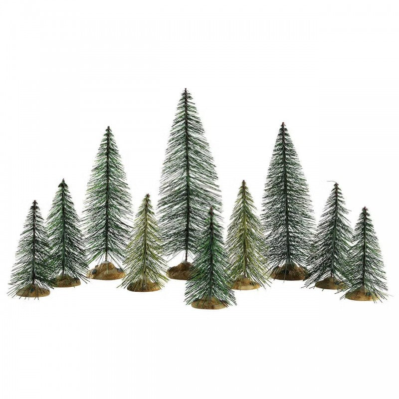 Alberi Pini Verdi Set 10 - Lemax