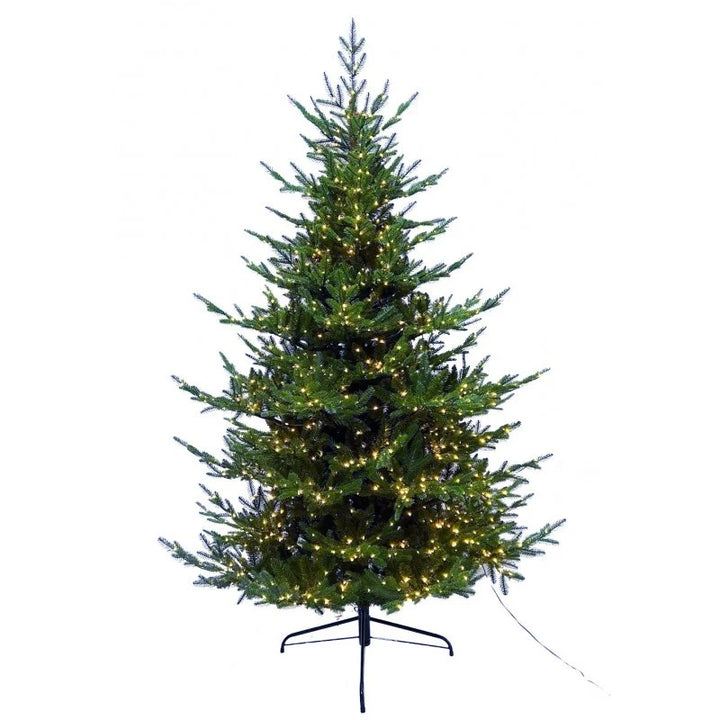 Albero di Natale artificiale Cornelius con luci LED integrate 100% PE | Xone