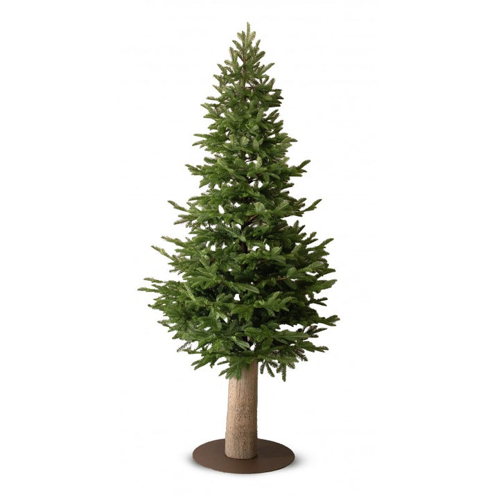 Albero di Natale artificiale Rockefeller Slim by Salvatore Izzo, salvaspazio con base tronco | Xone