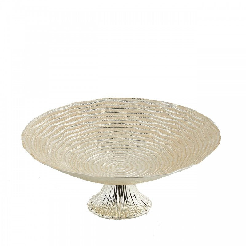 Alzata bisanzio snake h14 d30 lt.gold