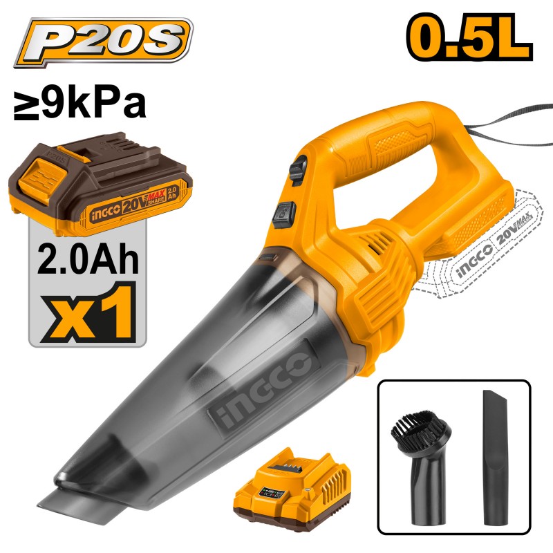 Aspirapolvere/aspirabriciole A Batteria 20v 0,5l