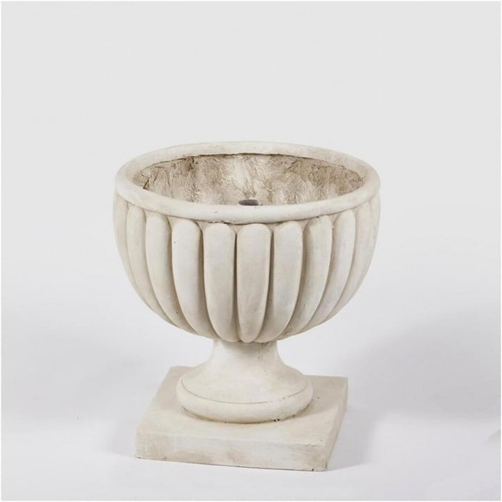 Base a coppa avorio per albero H46 cm EDG