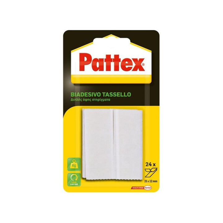 Biadesivo tassello 25x12
