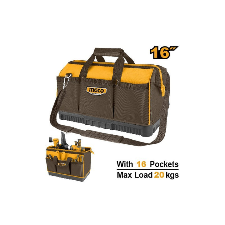 BORSA PORTA ATTREZZI CON 16 TASCHE 20 KG