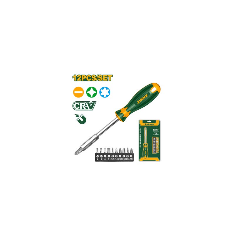 Cacciavite con magnete Con 12 Bit