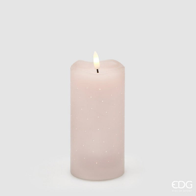 Candela Led Starry Rosa Pallido EDG