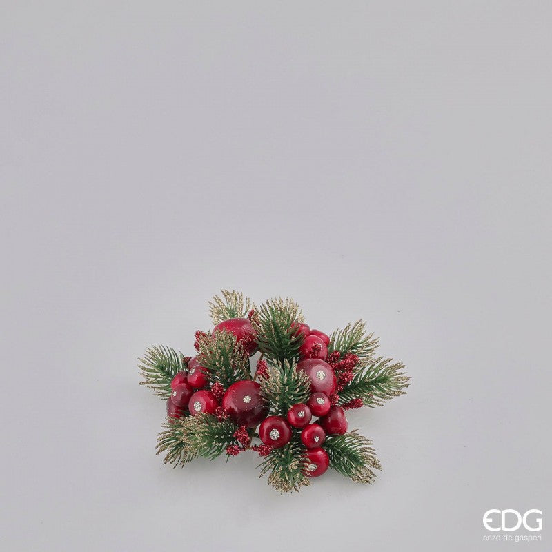 Corona pino con meline 12cm