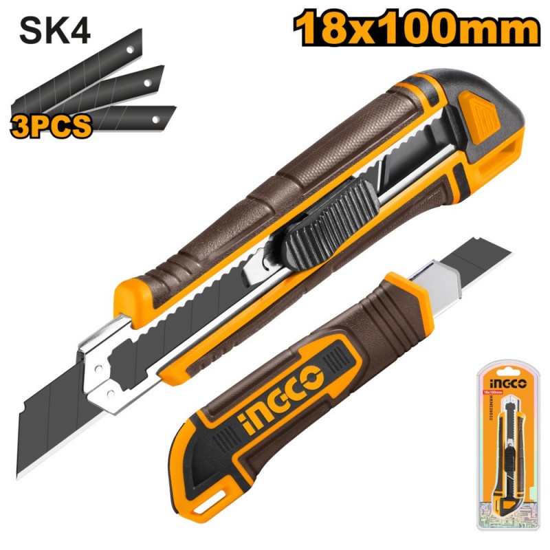 Cutter 18x100mm Con 3pz Lame HKNSB112