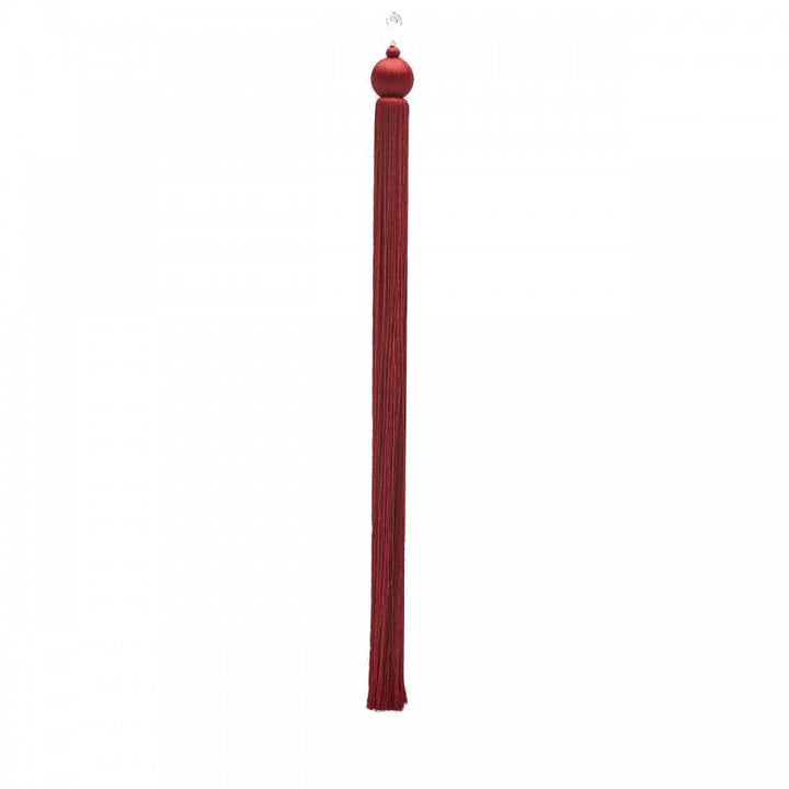 Decoro Nappa Con Frangia Lunga H.94 Cm in 2 Colori