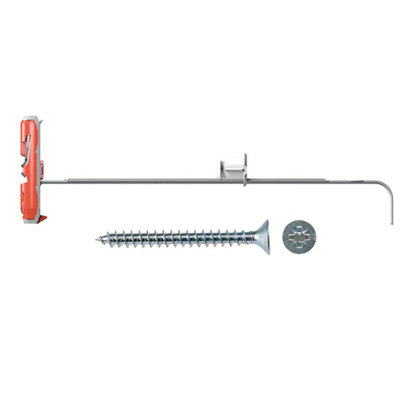 Fissaggio basculante Fischer nylon vite testa svasata piana impronta