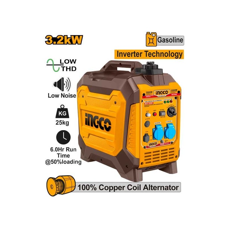 Generatore Inverter A Benzina 3,2kw