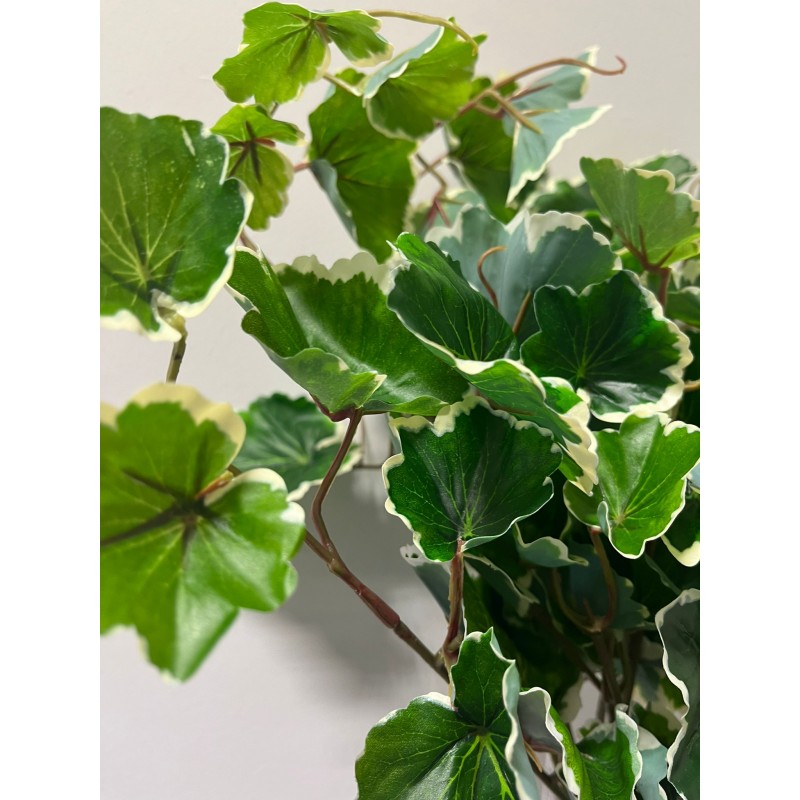 Pianta artificiale Geranio 50h cm EDG