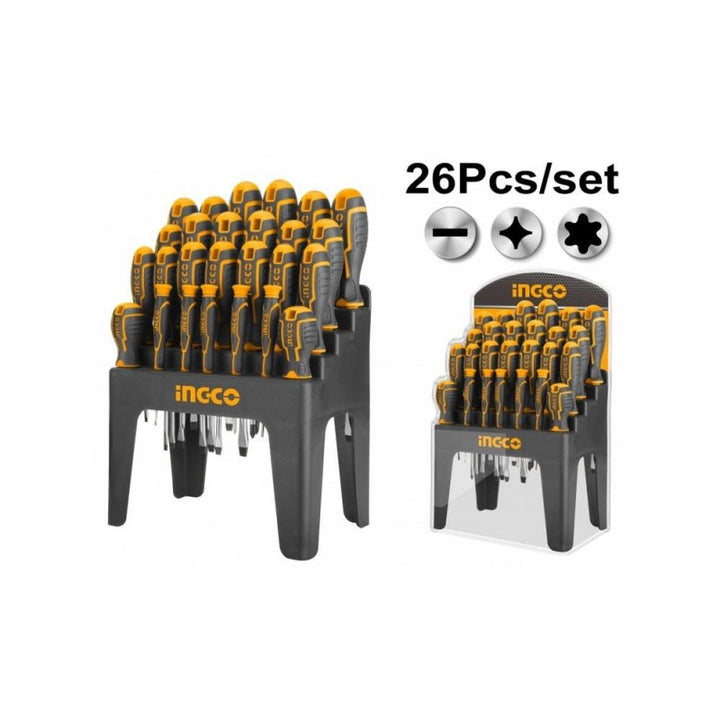 Kit 26 cacciaviti Ingco