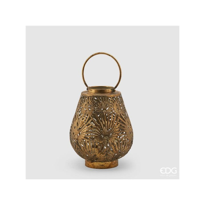 Lanterna traforata foglie palma h34