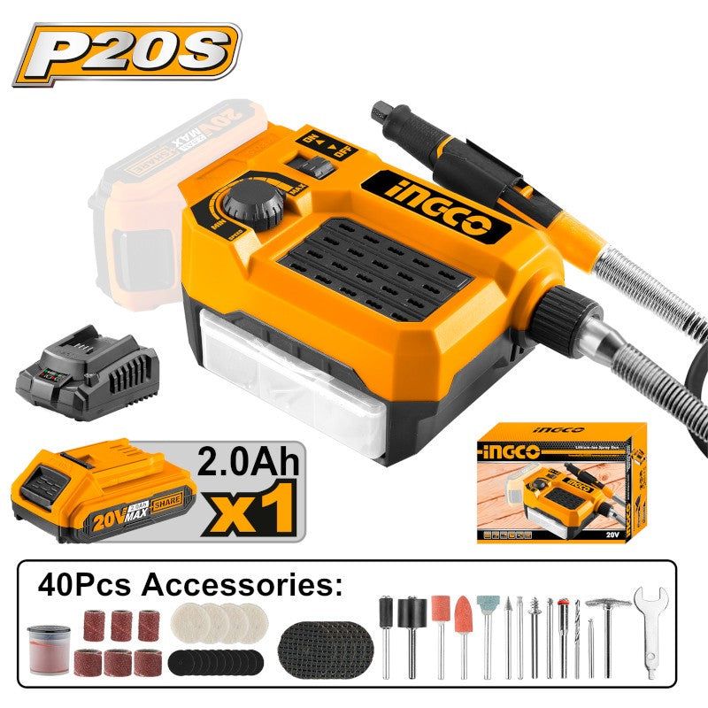 Levigatrice Batteria Litio 20v