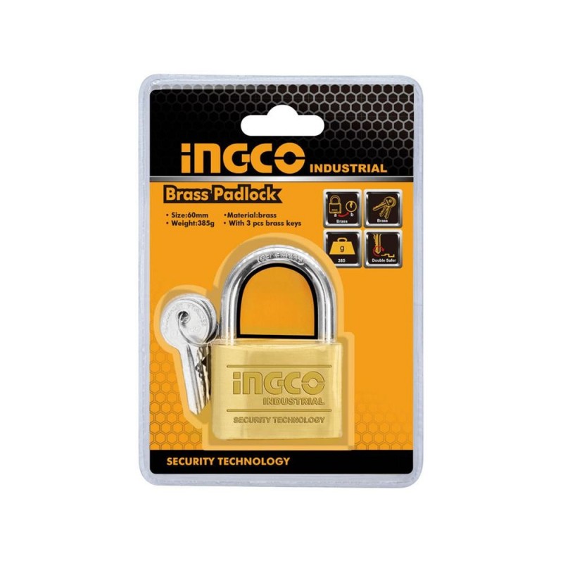 Lucchetto ad arco ottone