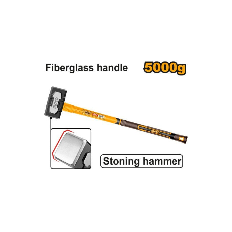 Mazza Stoning 5000gr C/imp. In Vetroresina