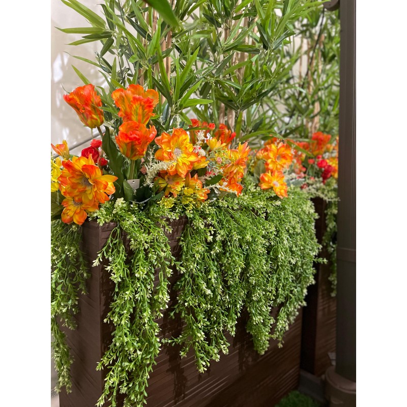 Mazzo Dalia Con Foglie H35 | Enzo De Gasperi