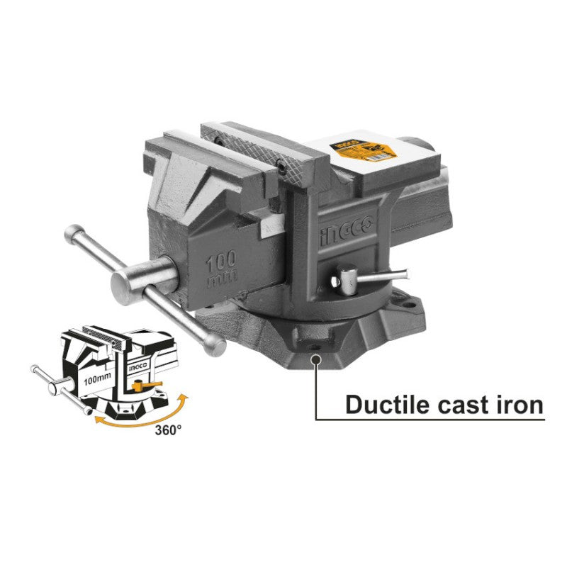 Morsa da banco girevole Ingco