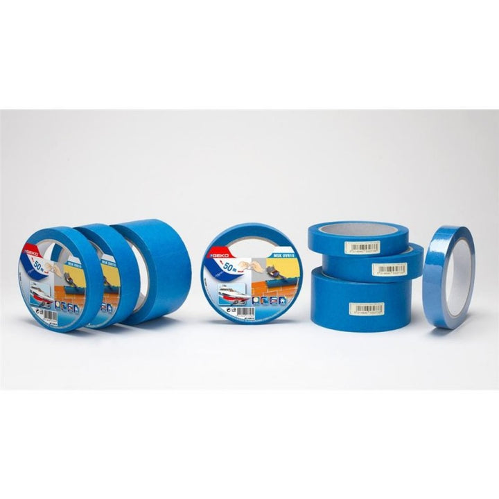 Nastro carta blu per esterni resistente raggi uv per 15giorni mm25x50