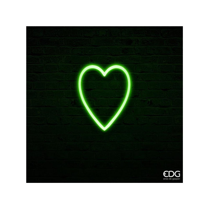 Neonled cuore a 2 facce h40cm| EDG