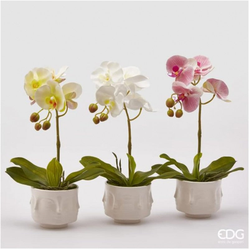 Fiore artificiale Orchidea 40h cm EDG