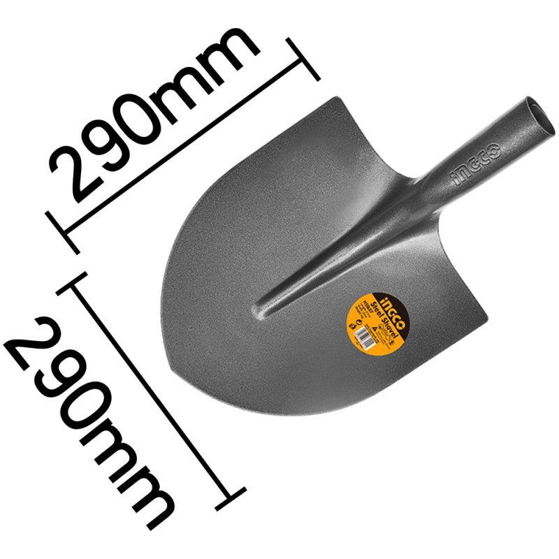 Pala a punta senza manico 29cm