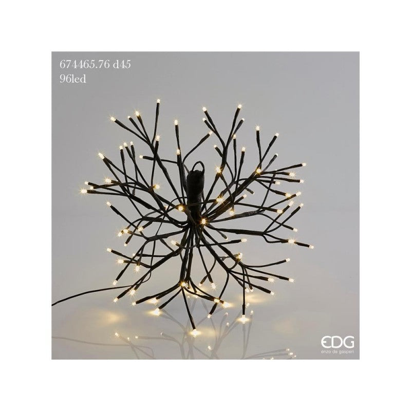 Palla con rami 96 LED Enzo De Gasperi