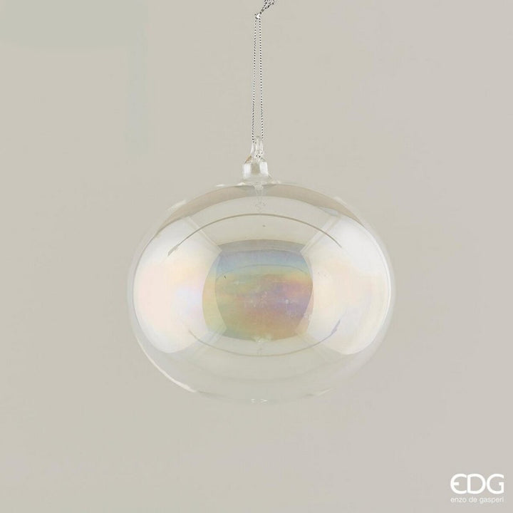 Pallina in Vetro Bolla Iridescente Diametro15 |EDG