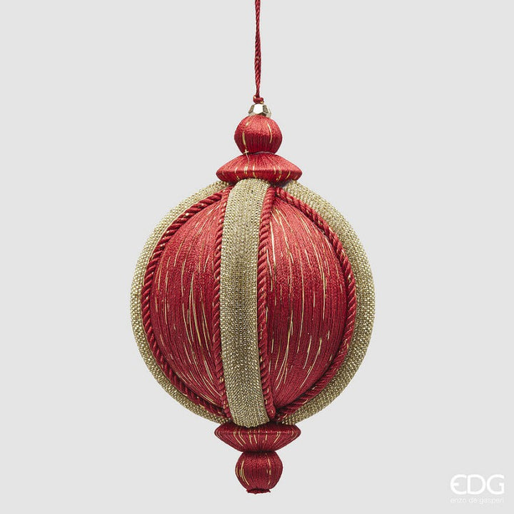 Pallina di Natale Jewel Rosso | EDG
