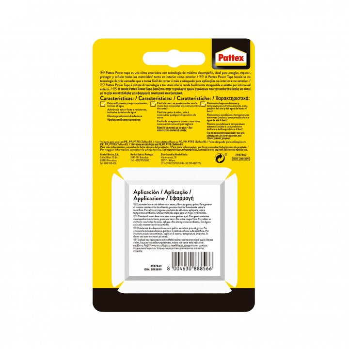 Pattex Power Tape nastro telato 50 x 5 m