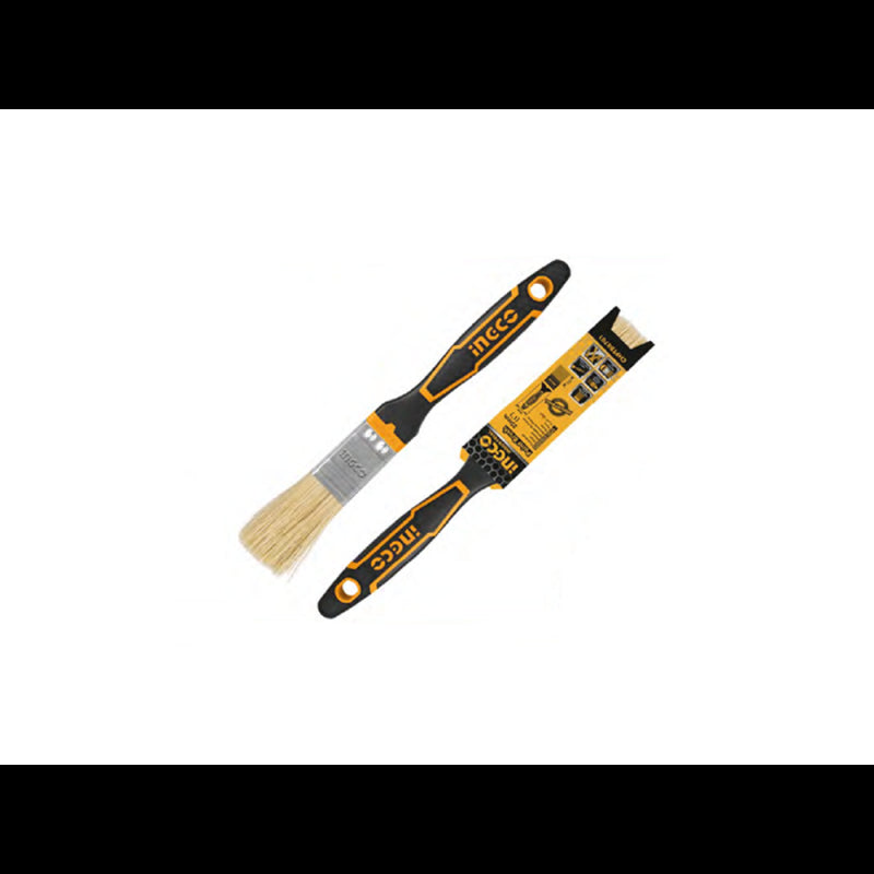 Pennello Ingco con setola bionda e manico in plastica