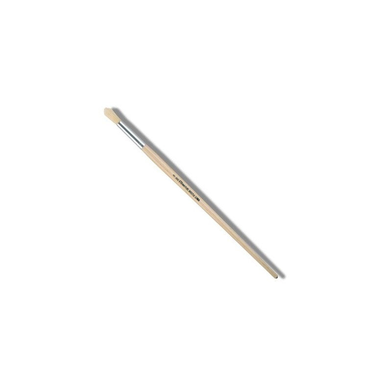 Pennello tondo con manico in legno