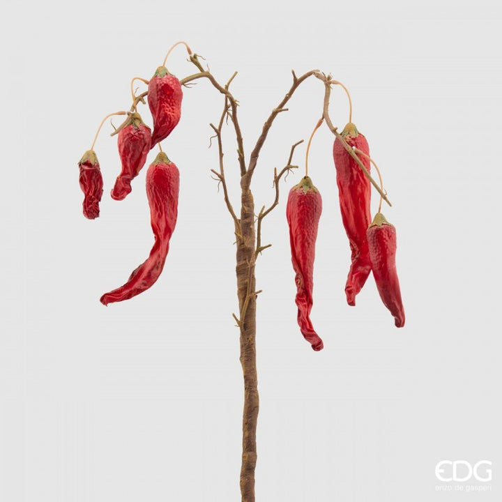 Pianta artificiale di Peperoncino 90h cm EDG