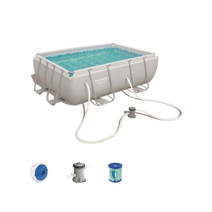 Piscina Bestway 56629 Power Steel Frame Rettangolare 282x196x84cm