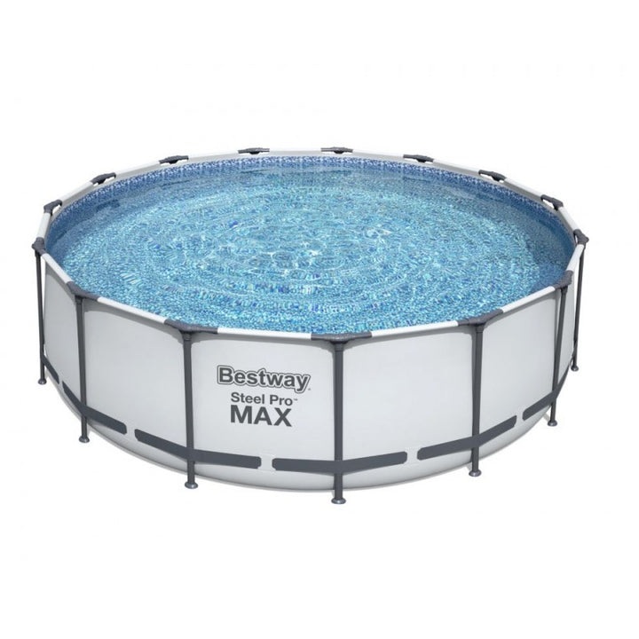 Piscina Bestway 56438 Rotonda Fuori Terra Steel Pro Max 457x122 cm