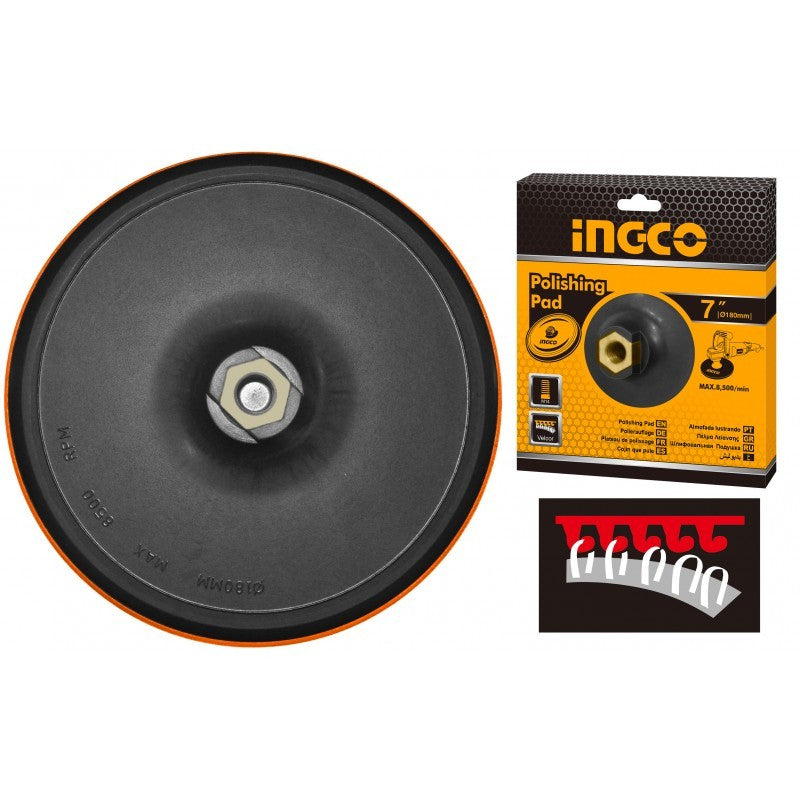 Platorello di ricambio per lucidatrice Ingco 115 mm