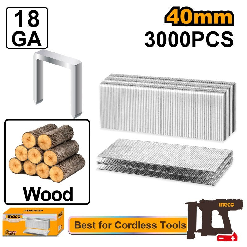 Punti Da 40mm Per Legno 3000pz