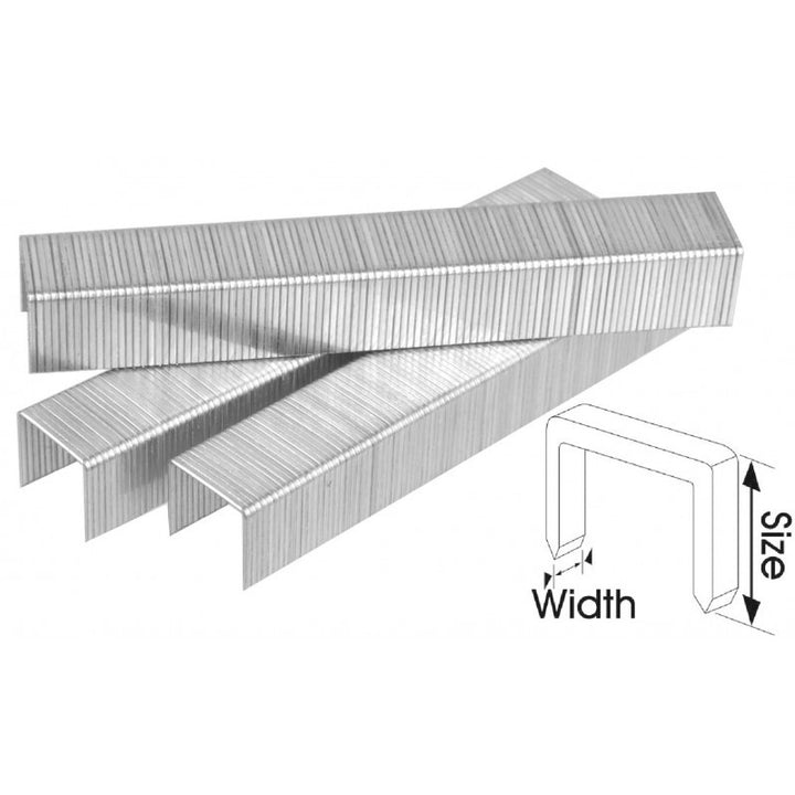 Punti spillatrice da 8-10-12mm Ingco 1000pz