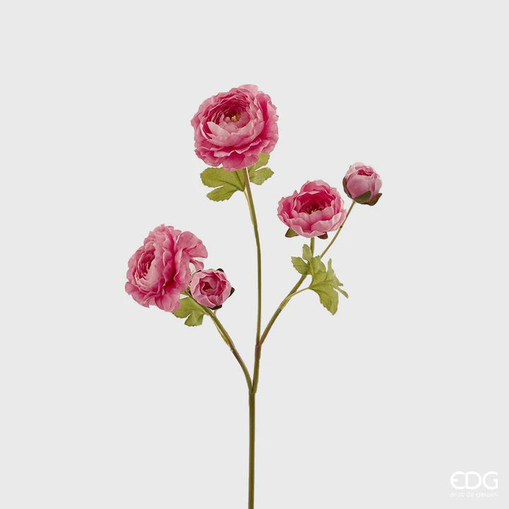 Ramo Ranuncolo artificiale 5pz 65h cm EDG