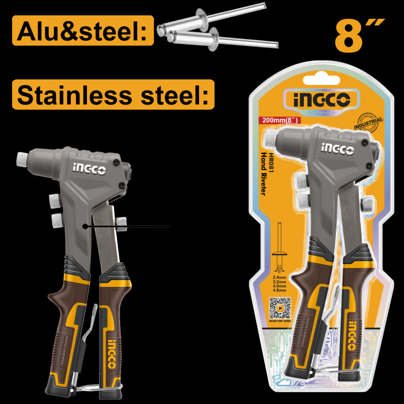 Rivettatrice Manuale 8" | INGCO