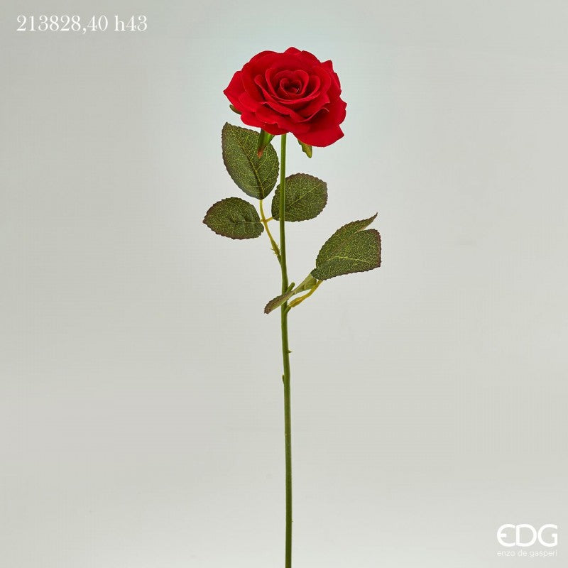 Rosa eden artificiale 43h cm EDG