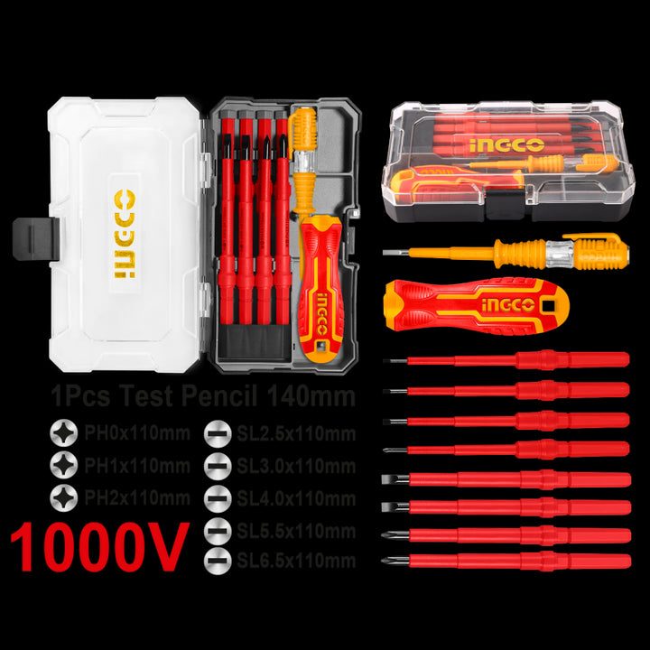 Set 10pz Isolati con cacciavite