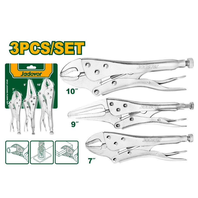 Set 3 Pinze A Scatto 7-9-10 Poll.