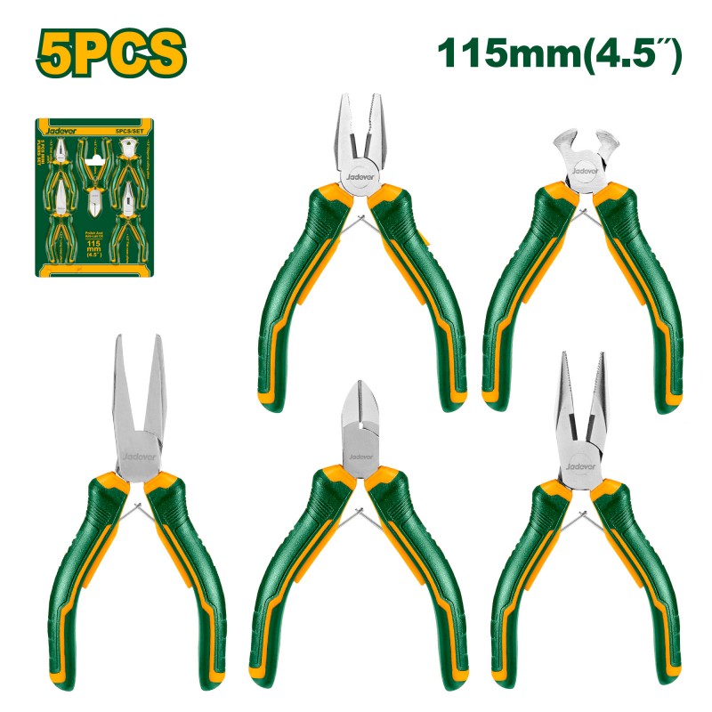Set 5 Mini Pinze 115mm