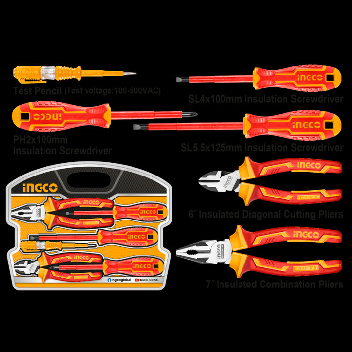 Set 6pz Utensili Isolati