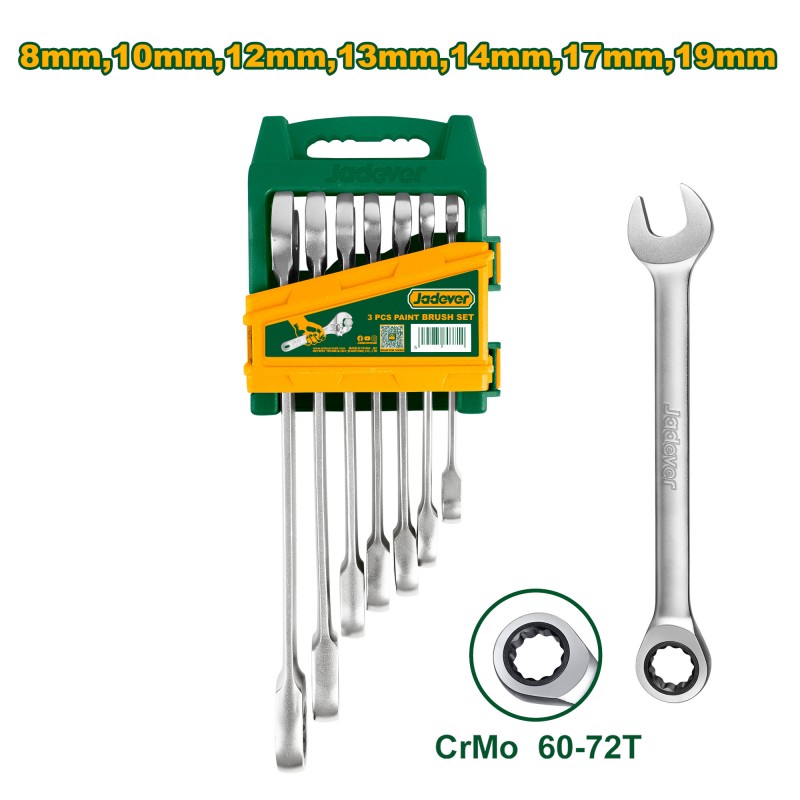 Set 7 Chiavi A Cricchetto